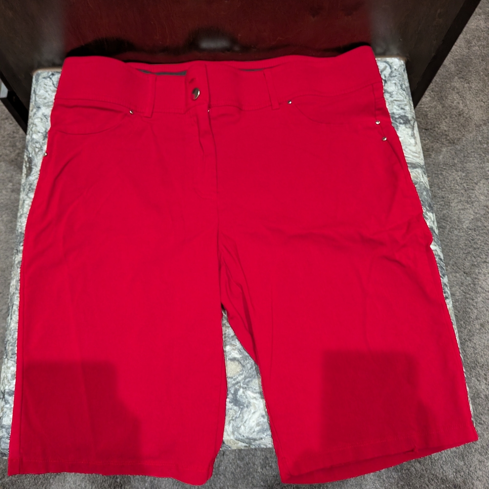 Women's Red Shorts